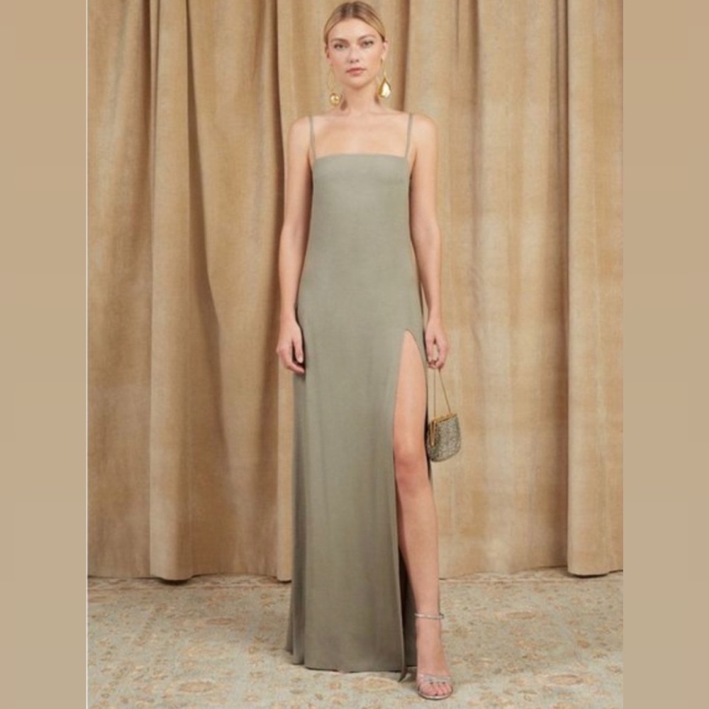 Reformation Keys Dress - Seafoam